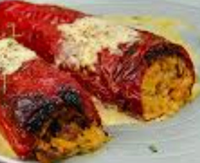4 x Stuffed peppers (8 peppers)